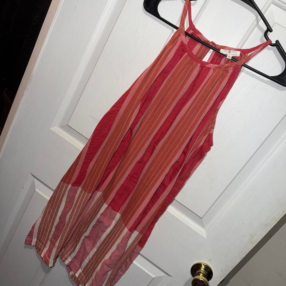Lou-grey Women's Pink and Orange Dress